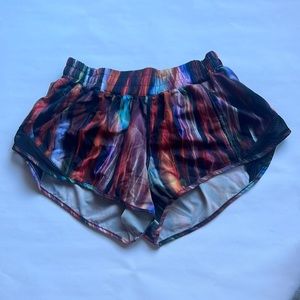 Lulu lemon shorts with zippers